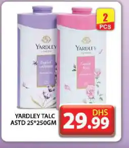 Grand Hyper Market YARDLEY Talcum Powder offer