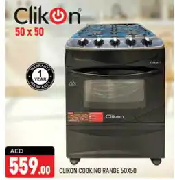 Shaklan CLIKON Gas Cooker/Cooking Range offer