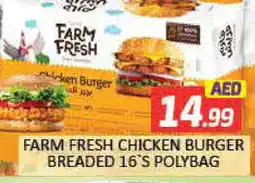 Mango Hypermarket LLC FARM FRESH Chicken Burger offer