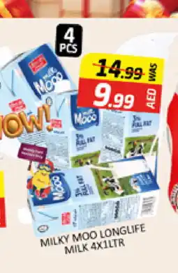 Al Madina MILKY MOO Long Life / UHT Milk offer
