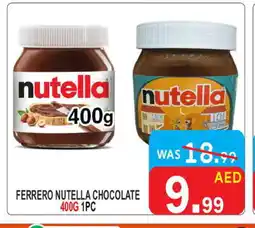 United Hypermarket NUTELLA Chocolate Spread offer