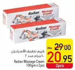 Safeer Market Radian Massage Cream offer