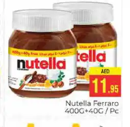 Pasons NUTELLA Chocolate Spread offer