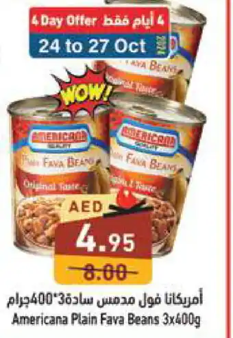Aswaq Ramez AMERICANA Fava Beans offer