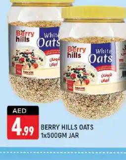 Shaklan BERRY HILLS Oats offer