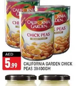 Shaklan CALIFORNIA Chick Peas offer
