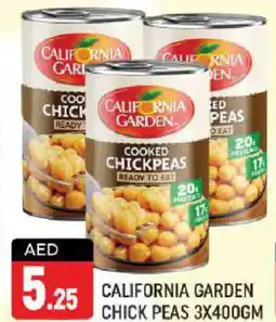 Shaklan CALIFORNIA Chick Peas offer