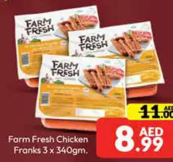 Mango Hypermarket LLC FARM FRESH Chicken Franks offer