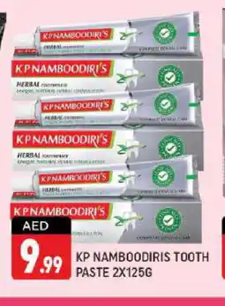 Shaklan K P NAMBOODIRI Toothpaste offer