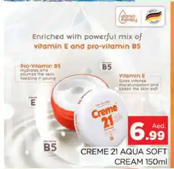 Al Madina CREME 21 Face cream offer