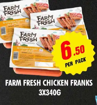 Night to Night Hypermarket FARM FRESH Chicken Sausage offer