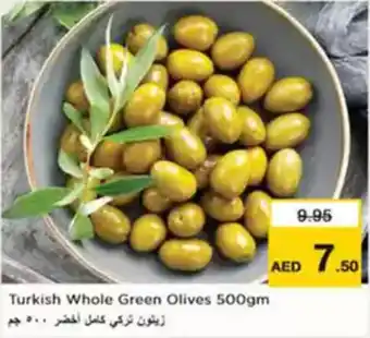 Nesto Turkish Whole Green Olives offer