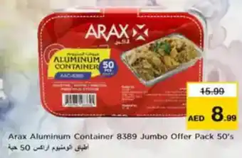 Nesto Arax Aluminum Container 8389 offer