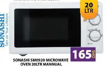 Grand Hyper Market SONASHI Microwave Oven offer