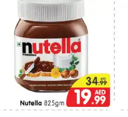 Al Madina Hypermarket NUTELLA Chocolate Spread offer