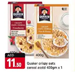 Shaklan QUAKER Oats offer