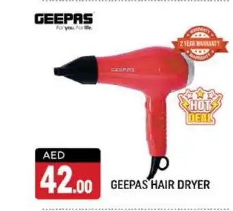 Shaklan GEEPAS Hair Appliances offer