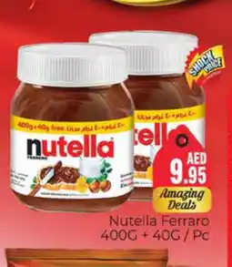 Pasons NUTELLA Chocolate Spread offer