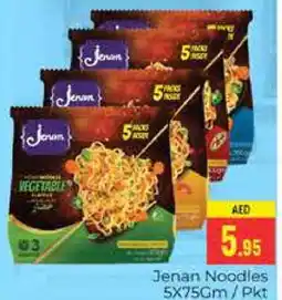 Pasons JENAN Noodles offer