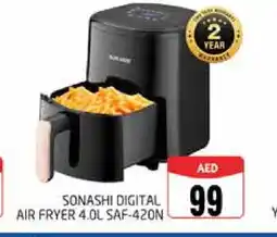 Pasons SONASHI Air Fryer offer