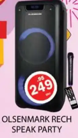 Zain Hypermarket OLSENMARK Speaker offer