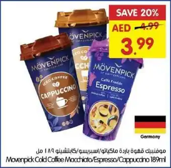 Gala Supermarket Movenpick Cold Coffee Macchiato / Espresso / Cappuccino offer