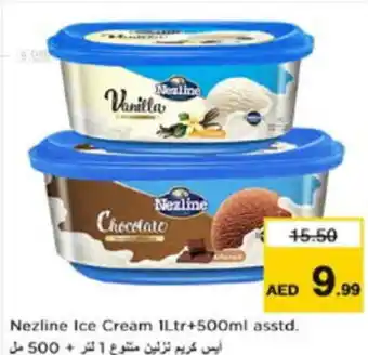 Nesto Nezline ice cream asstd. offer