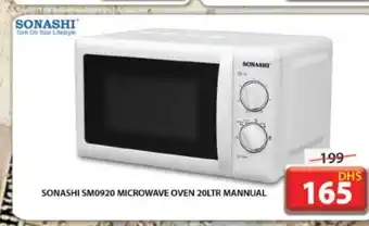 Grand Hyper Market SONASHI Microwave Oven offer