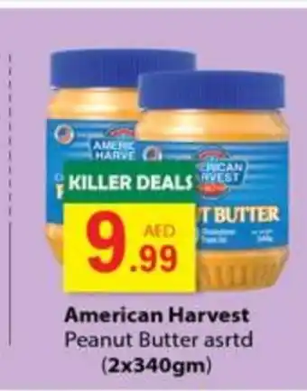 Gulf Hypermarket AMERICAN HARVEST Peanut Butter offer