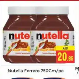 Pasons NUTELLA Chocolate Spread offer