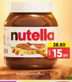 Al Madina NUTELLA Chocolate Spread offer