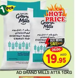Baniyas Spike Hypermarket GRAND MILLS Atta offer