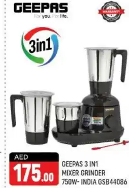 Shaklan GEEPAS Mixer / Grinder offer