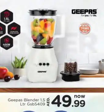 Al Madina GEEPAS Mixer / Grinder offer