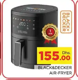 Al Madina BLACK+DECKER Air Fryer offer
