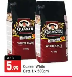 Shaklan QUAKER Oats offer