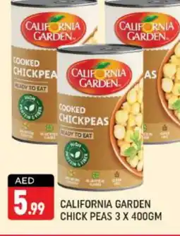 Shaklan CALIFORNIA Chick Peas offer
