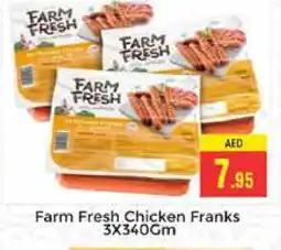 Pasons FARM FRESH Chicken Franks offer