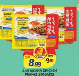Mango Hypermarket LLC AMERICANA Chicken Franks offer