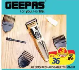 Mango Hypermarket LLC GEEPAS Remover / Trimmer / Shaver offer