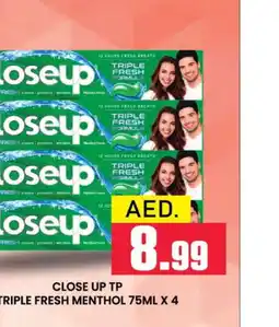 Al Madina CLOSE UP Toothpaste offer