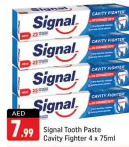 Shaklan SIGNAL Toothpaste offer