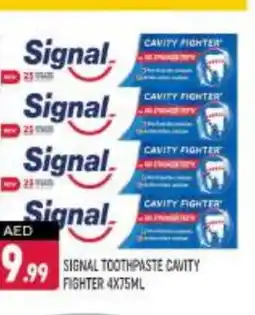 Shaklan SIGNAL Toothpaste offer