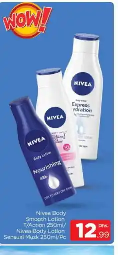 Al Madina Nivea Body Lotion & Cream offer