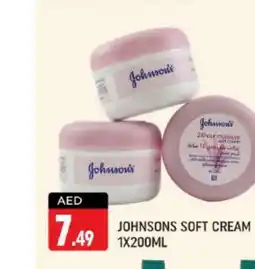 Shaklan JOHNSONS Face cream offer