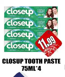 Grand Majestic Hypermarket CLOSE UP Toothpaste offer