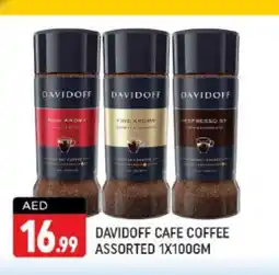 Shaklan DAVIDOFF Coffee offer