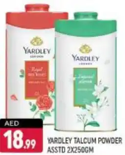 Shaklan YARDLEY Talcum Powder offer