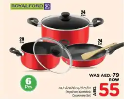 Nesto Royalford Nonstick Cookware Set offer