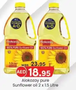 KM Trading Alokozay pure Sunflower oil offer